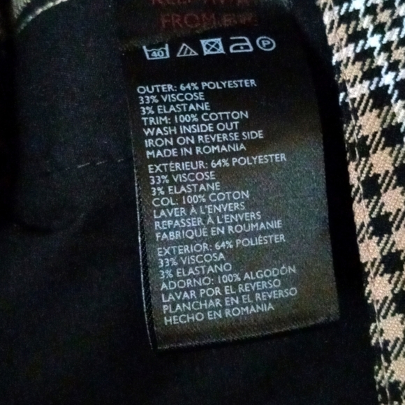 UO Sporty Plaid Pelmet Skirt. Size M - Picture 7 of 11